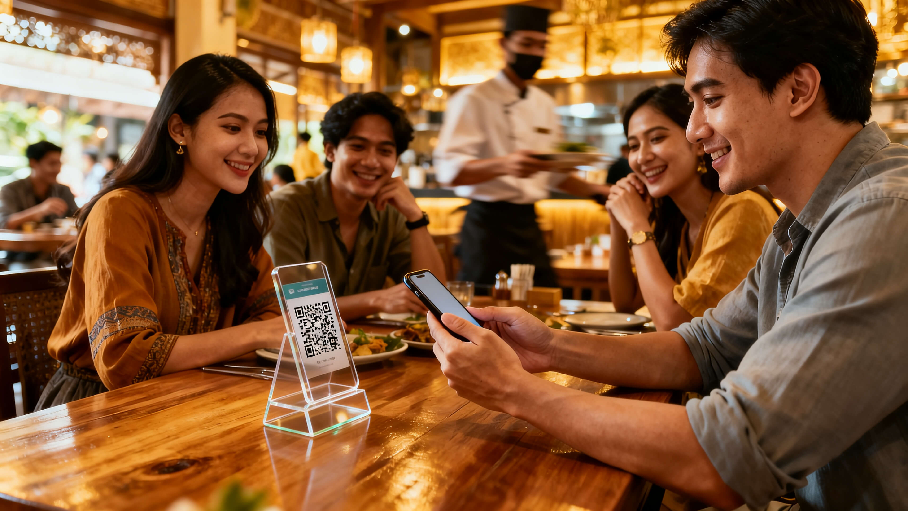 QR Code Hero Background