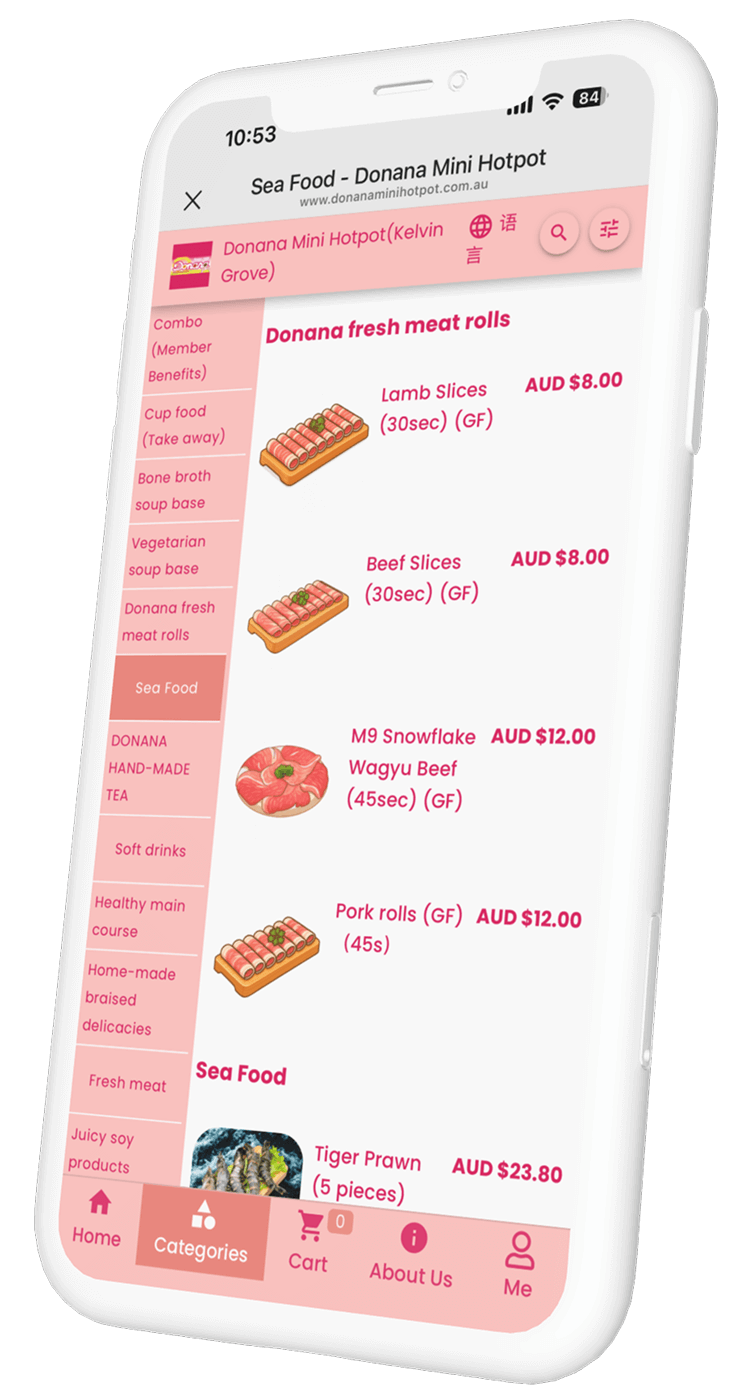 Online Ordering Main